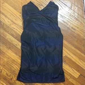 All saints strapless dress 10